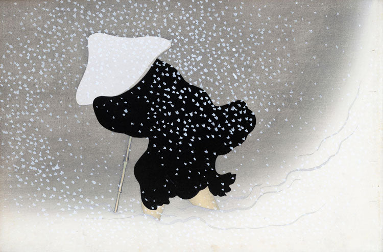 Wirujący śnieg - Kamisaka Sekka