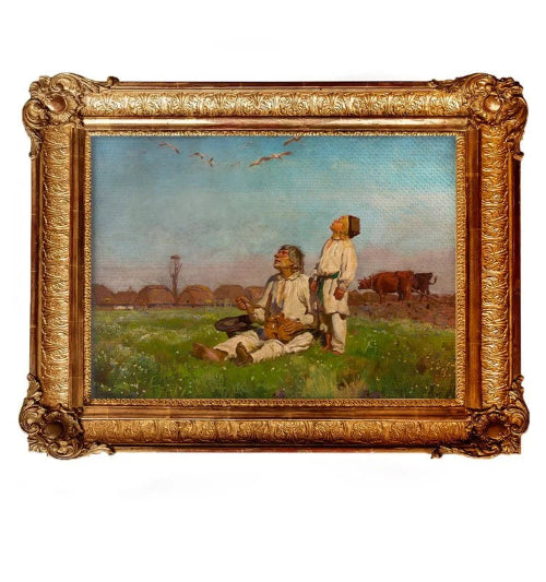 Bociany - Józef Chełmoński