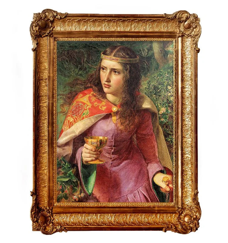 Królowa Eleonora - Frederick Sandys