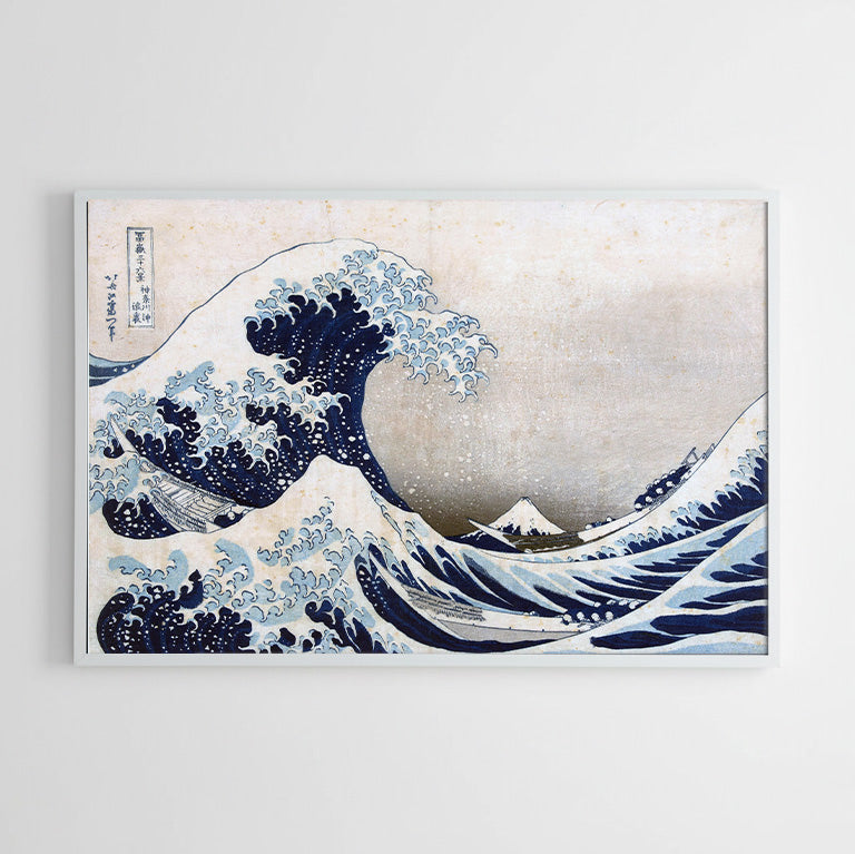 Wielka fala w Kanagawie - Katsushika Hokusai