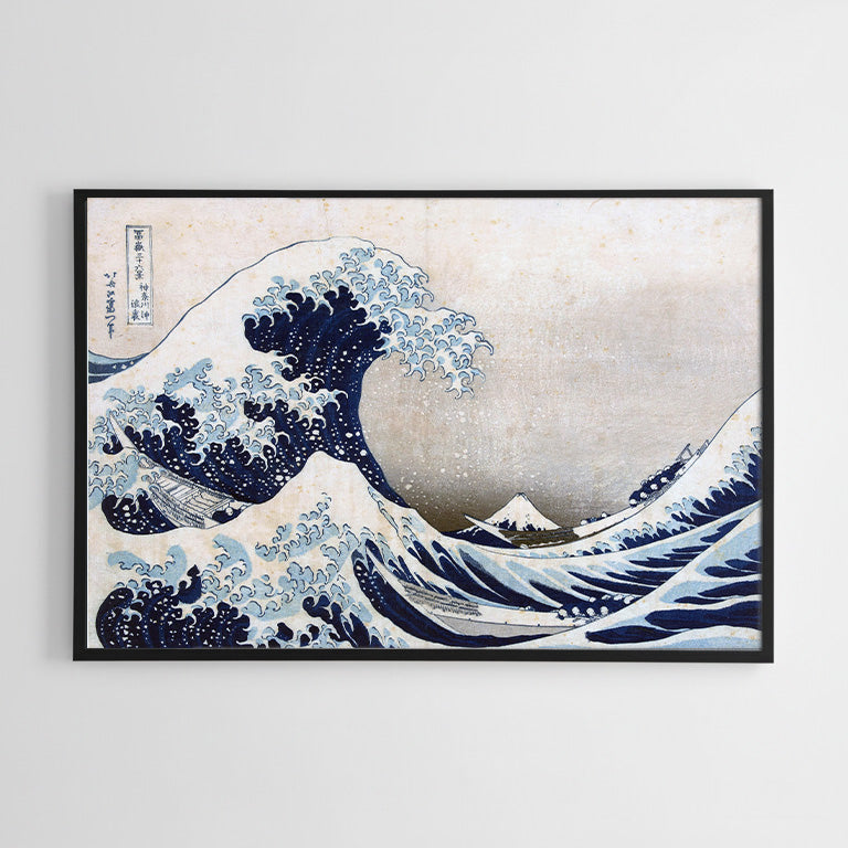 Wielka fala w Kanagawie - Katsushika Hokusai