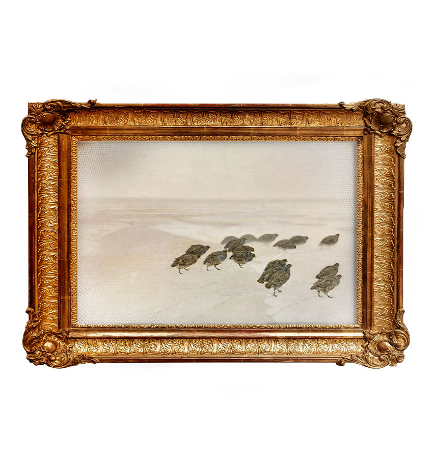 Kuropatwy - Józef Chełmoński