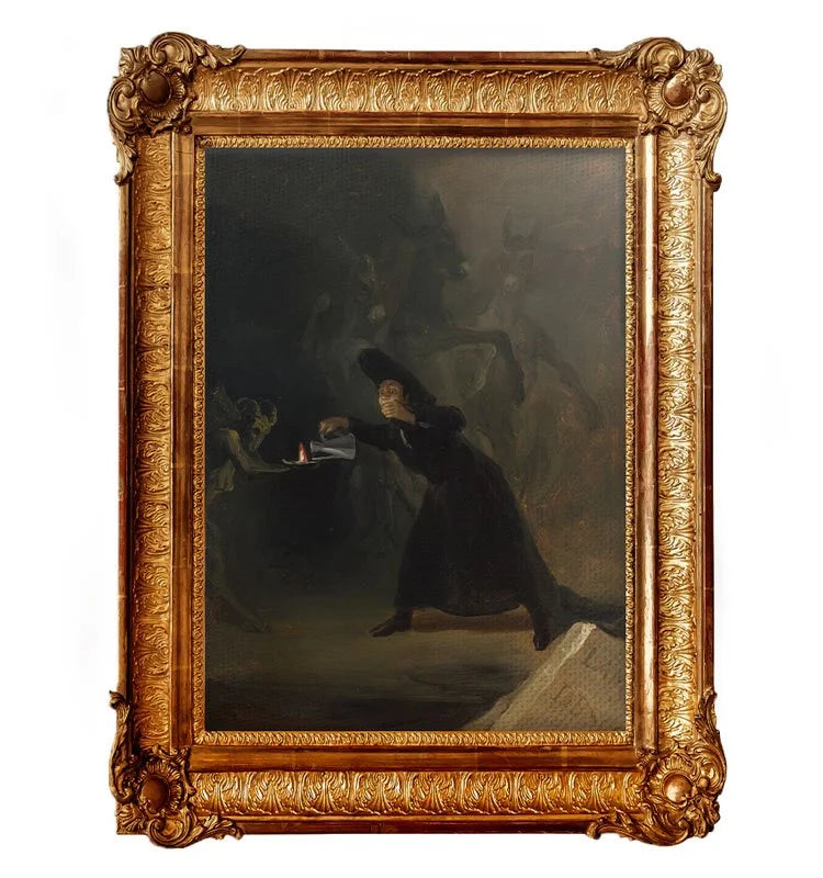 Lampa diabła - Francisco de Goya