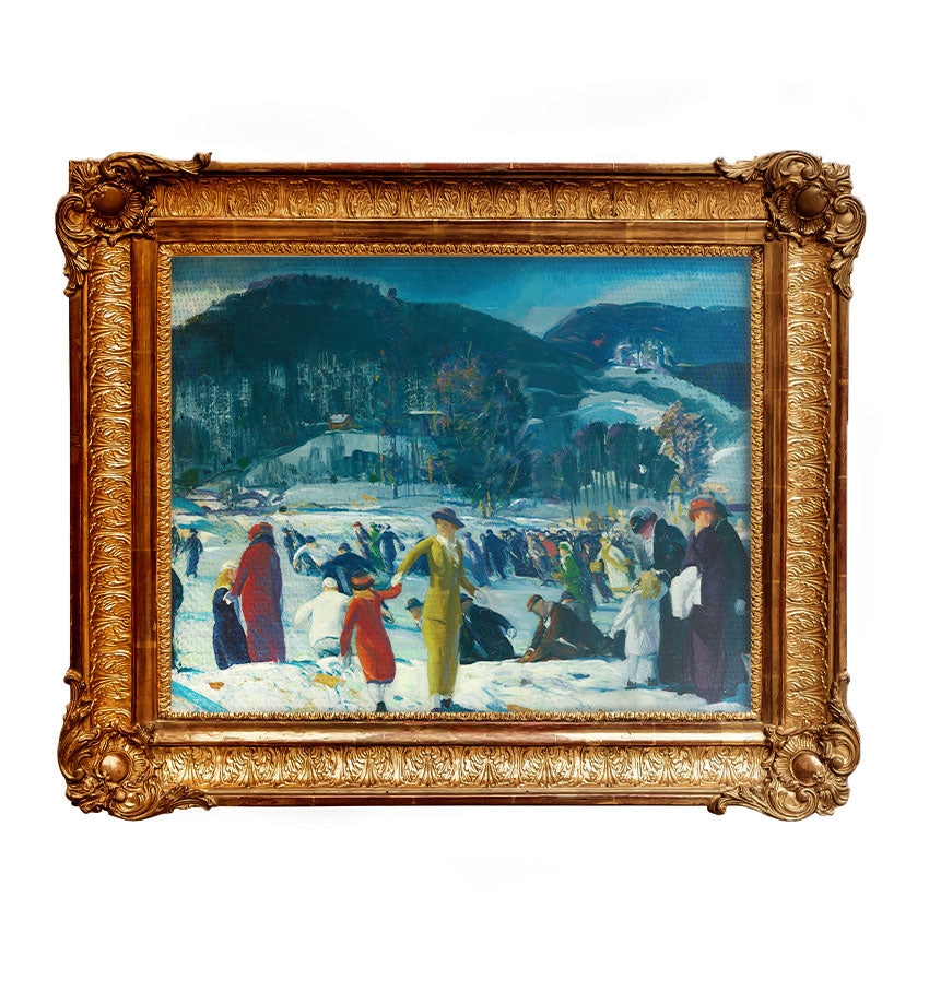 Miłość zimy - George Wesley Bellows