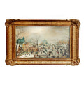 Zimowy pejzaż z łyżwiarzami - Hendrick Avercamp