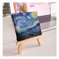 Gwiaździsta noc - Vincent van Gogh - mini dzieło ze sztalugą