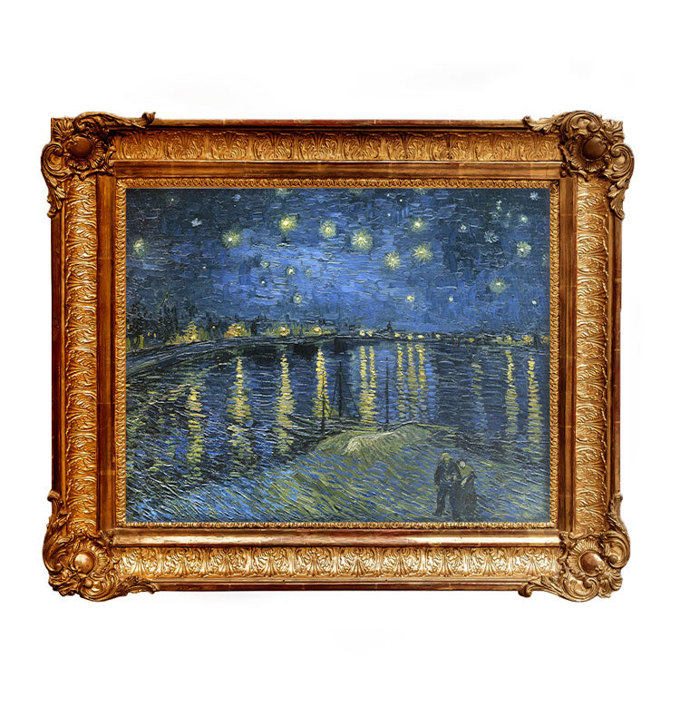 Gwiaździsta noc nad Rodanem - Vincent van Gogh
