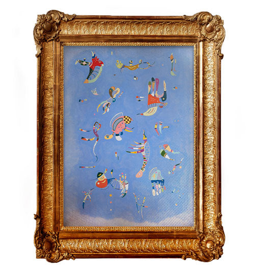 Błękitne niebo - Wassily Kandinsky